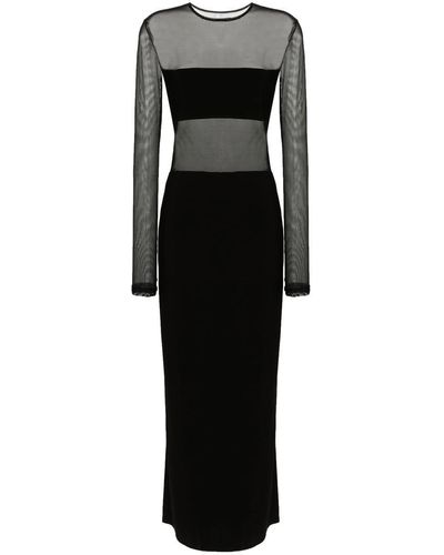 Norma Kamali Maxi Dresses - Black