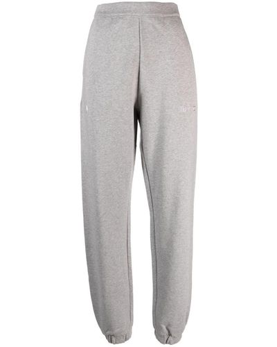 The Attico Cotton Sweatpants - Grey