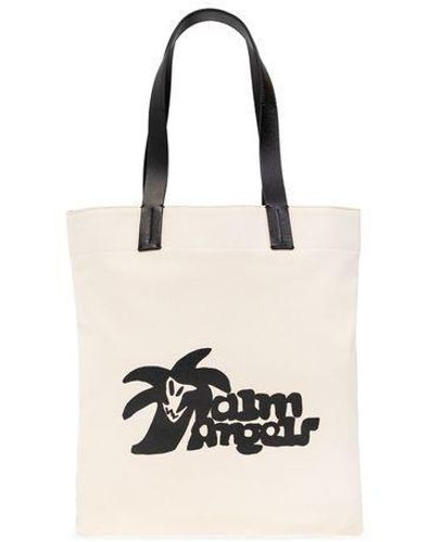 Palm Angels Shopping Bags - Black