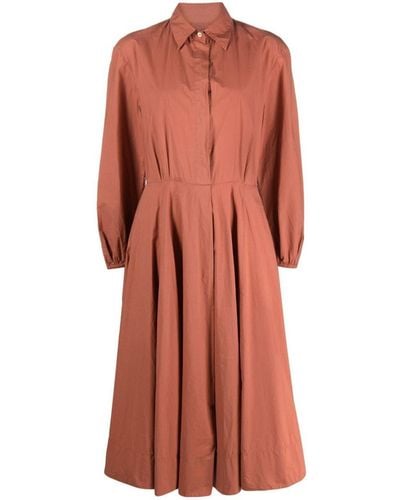 Forte Forte Forte_forte Cotton Shirt Dress - Orange