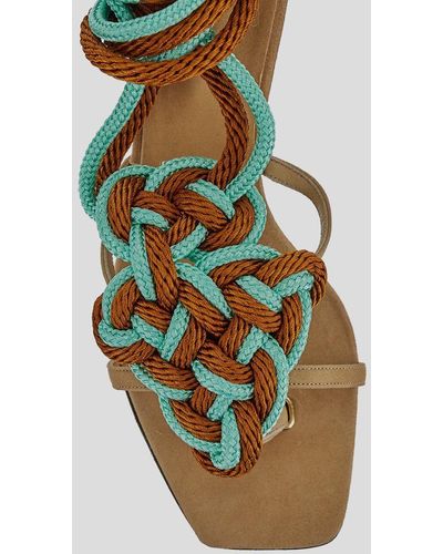 Clove Braided Ropes Sandal - Multicolor