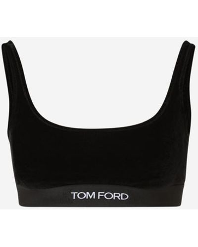 TOM FORD Signature Bralette In Blue for Women