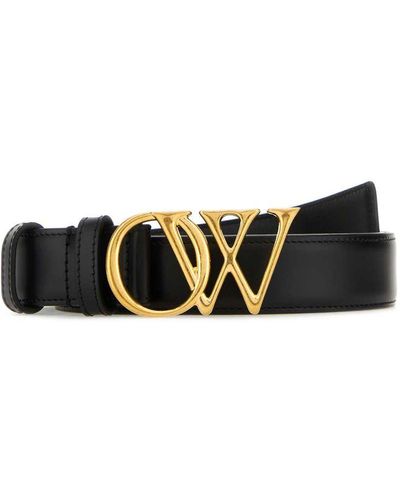 Off-White c/o Virgil Abloh Ow Initials Belt 30mm - Black