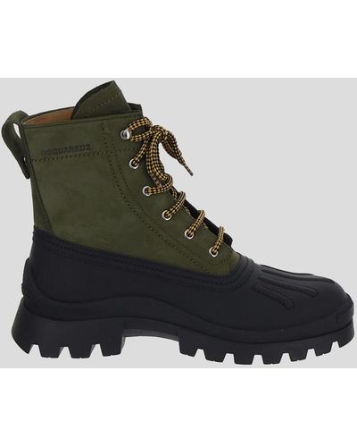 DSquared² Canadian Combat Boots - Black