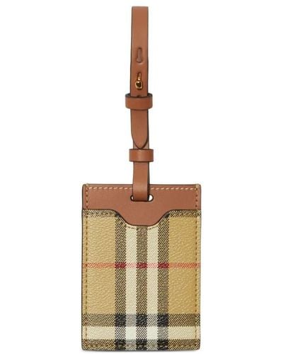 Burberry Luggage Tag Accessories - Metallic