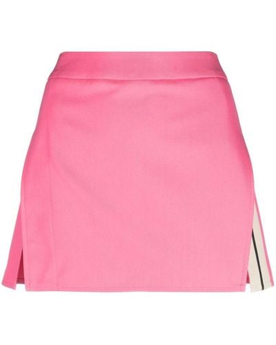 Palm Angels Cotton Mini Skirt - Pink