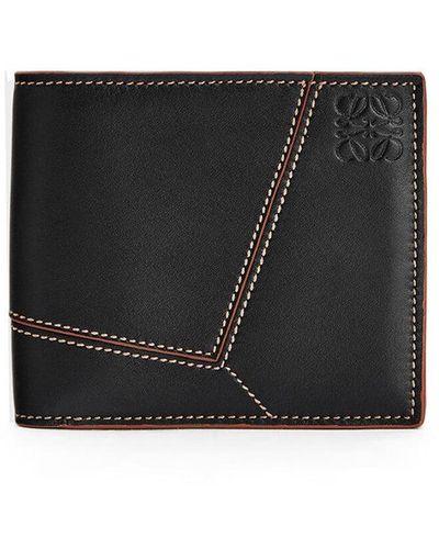 Loewe Puzzle Wallet Accessories - Black