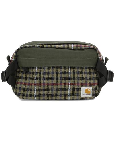 Carhartt WIP Elway Brand-patch Woven Shoulder Bag in Green for Men