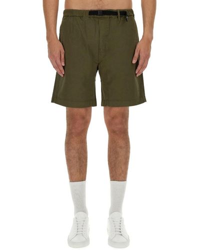 Woolrich Cotton Bermuda Shorts - Green