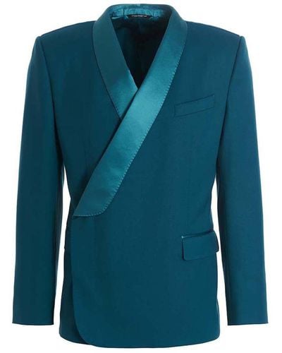 Dolce & Gabbana Tailored Blazer - Blue