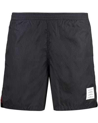 Thom Browne Nylon Shorts - Grey