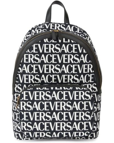Versace Allover "" Backpack - Black