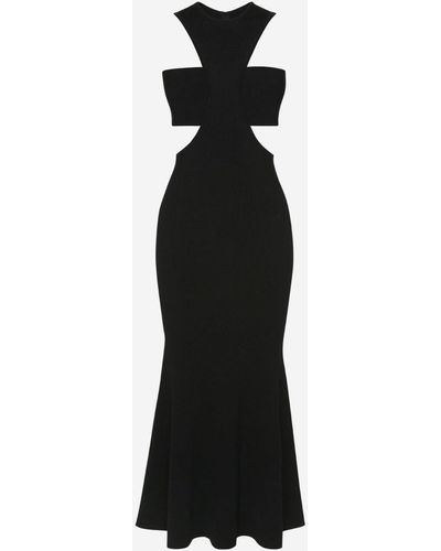 Alexander McQueen Harness Point Dress - Black