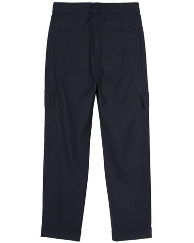 Peserico Tailored Cargo Trousers - Blue