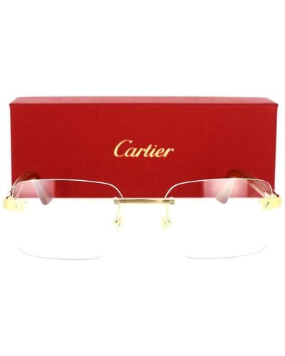 Cartier Eyeglass - Red