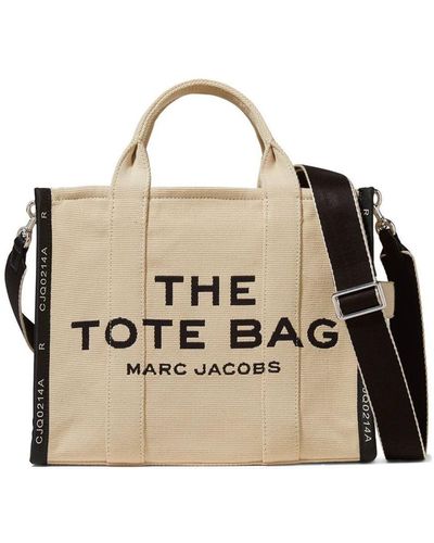 Marc Jacobs The Jacquard Medium Tote Bag - Natural