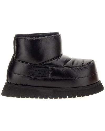 MM6 by Maison Martin Margiela Padded Ankle Boot - Black