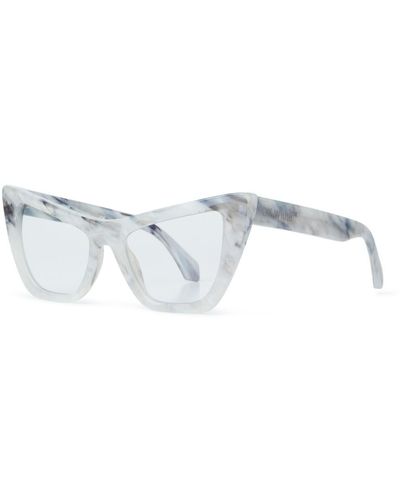 Off-White c/o Virgil Abloh Off- Optical Style 11 Eyeglasses - White
