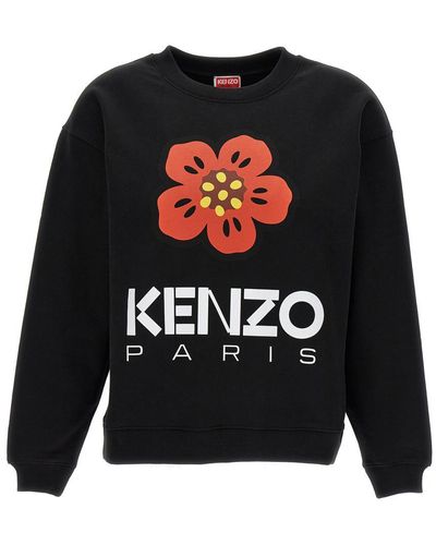 KENZO Boke Flower Sweatshirt - Black