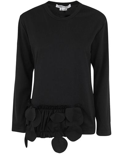 Comme des Garçons Ladies` T-shrt Clothing - Black
