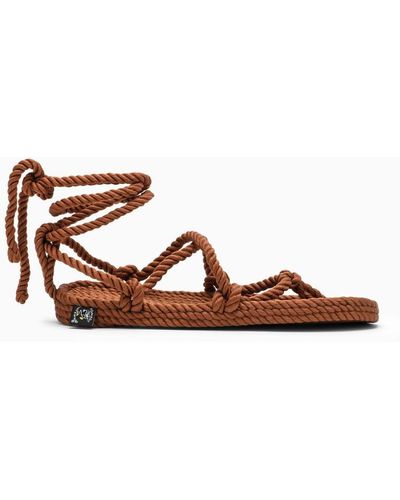 Nomadic State Of Mind Rope Romano Low Sandals - Brown