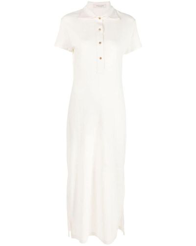 Giuliva Heritage The Daphne Polo Dress Clothing - White