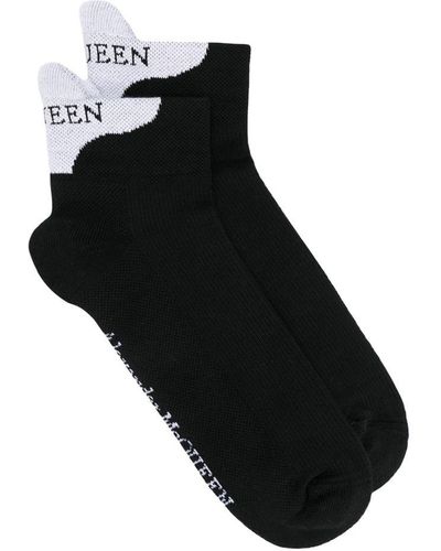 Alexander McQueen Socks Underwear - Black