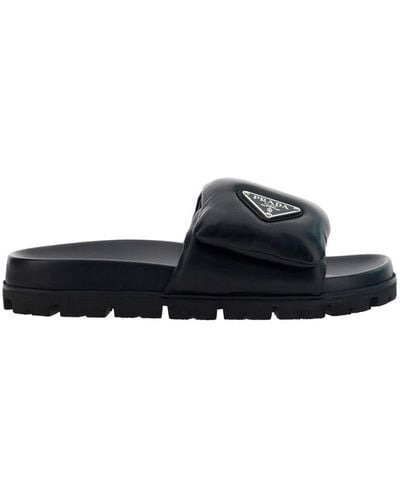 Prada Flat sandals for Women | Online Sale up to 61% off | Lyst