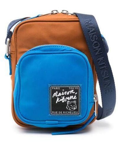Maison Kitsuné Bum Bags - Blue