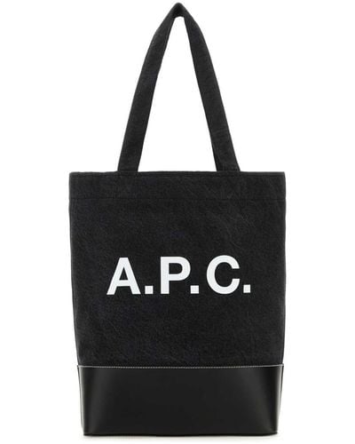 A.P.C. Handbags. - Black