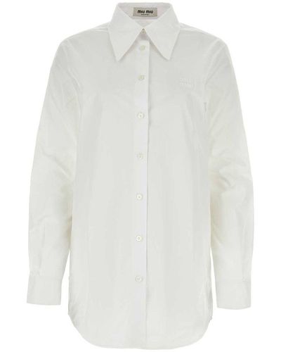 Miu Miu Shirts - White