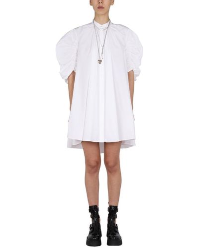 McQ Poplin Dress - White