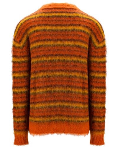 Marni Burnt Blend Knitwear - Orange