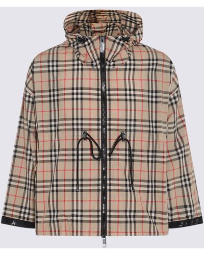 Burberry Jackets - Brown