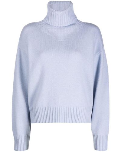 Filippa K Wool Turtleneck Sweater - Blue