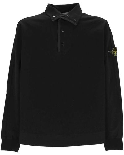 Stone Island Sweaters - Black