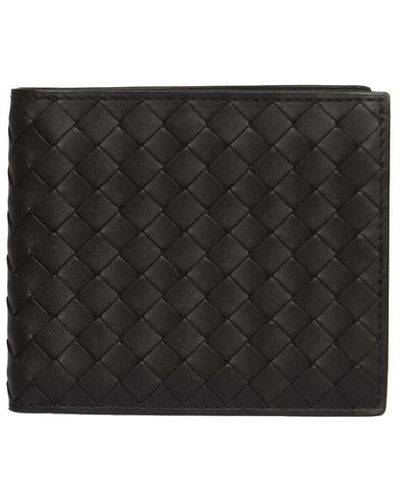  Bottega Veneta Leather Wallet 510643-V4651 Intrecciato  BA-510643-V4651-1000 Long Wallet, Black : Clothing, Shoes & Jewelry