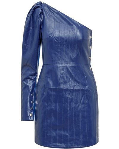 ROTATE BIRGER CHRISTENSEN One-Shoulder Dress - Blue