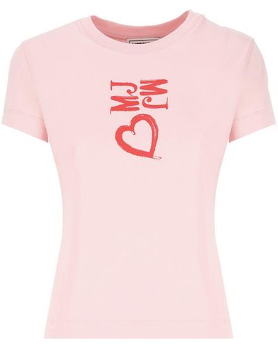 Moschino Jeans T-Shirts And Polos - Pink