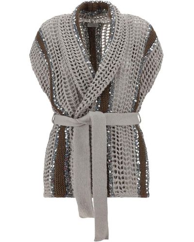 Brunello Cucinelli Knitwear - Grey