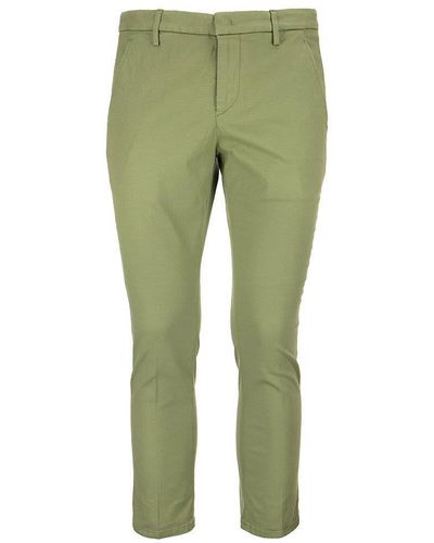 Dondup Alfredo - Cotton Slim-fit Pants - Green