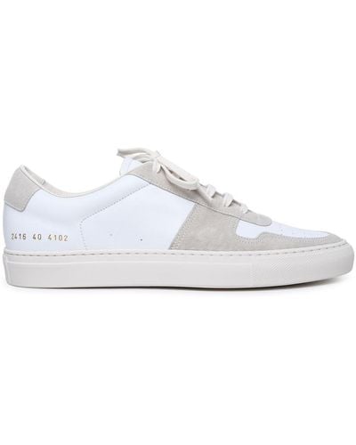 Common Projects 'Bball Duo' Leather Sneakers - White