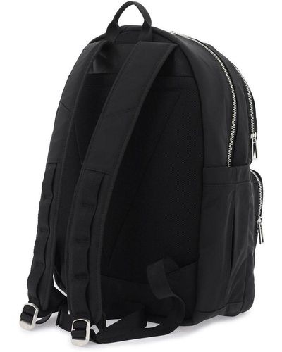 PS by Paul Smith Nylon Backpack With Zebra Detail - Black