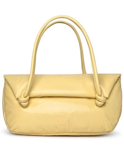 Jil Sander Yellow Leather Bag - Metallic