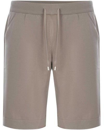 FILIPPO DE LAURENTIIS Shorts - Grey