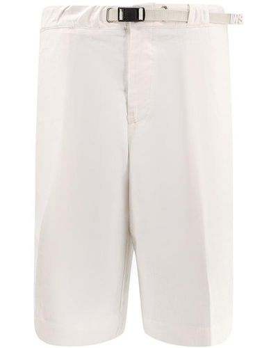 White Sand Bermuda Shorts - White