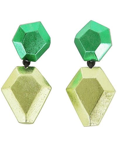 Monies Nebu Earring Accessories - Green