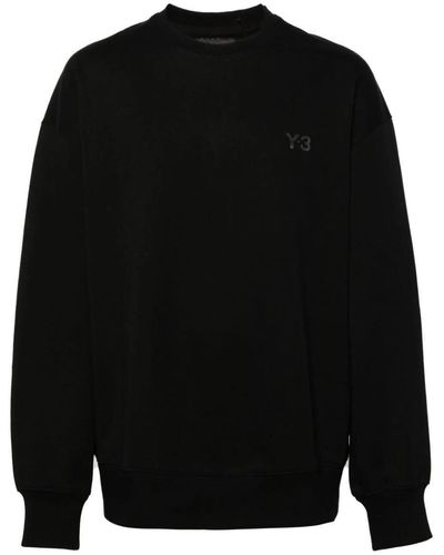 Y-3 Crewneck Sweatshirt Clothing - Black