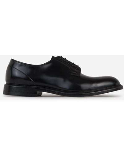Green George George Oxford Shoes Laces - Black
