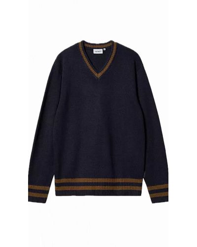 Carhartt Stanford Sweater - Blue